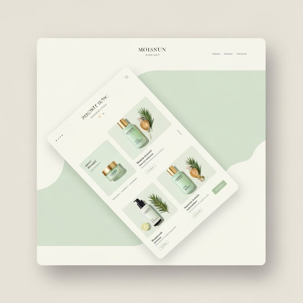 Screenshot of Bloom Botanics website