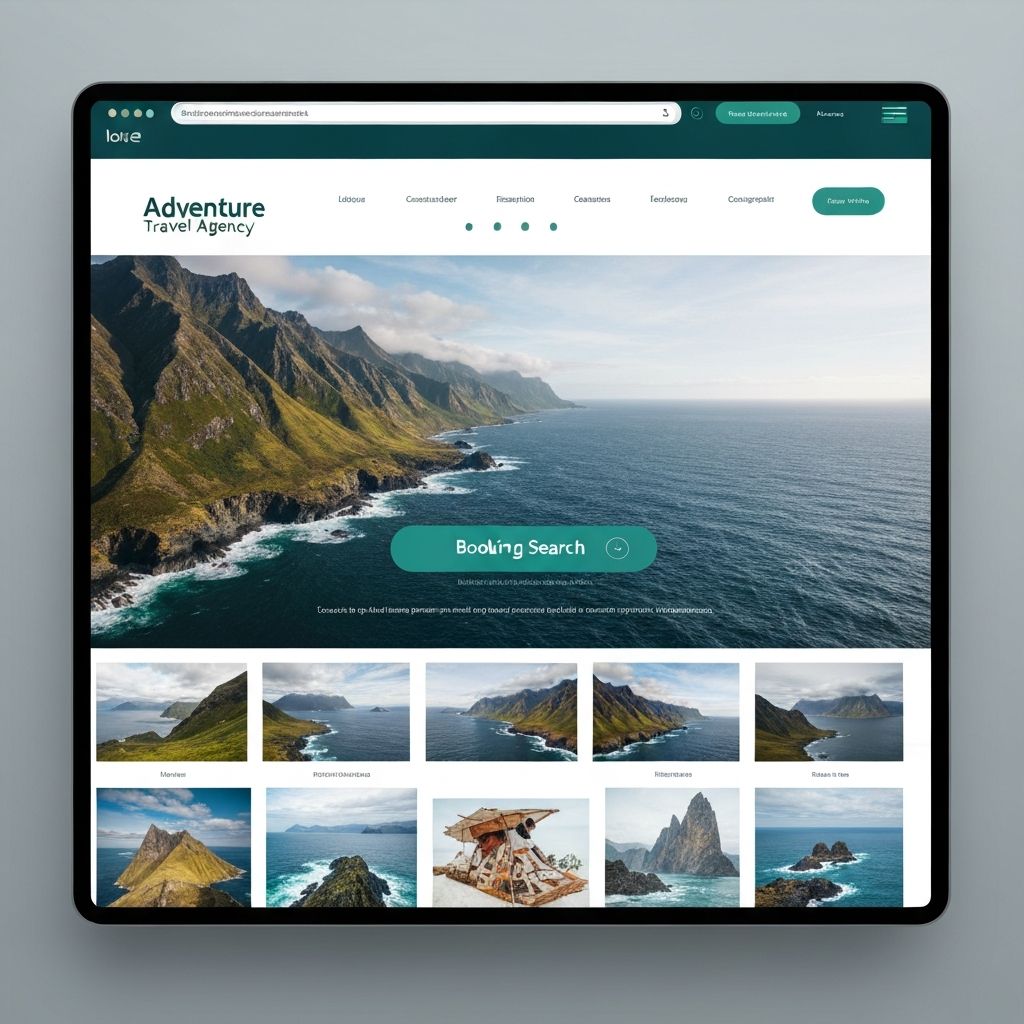 Screenshot of Horizon Travel website
